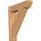 Ekena Millwork Traditional Slat Smooth Outlooker, Western Red Cedar, 7 1/2"W x 28"D x 32"H OUT08X28X32TRA06SWR - alternate 1